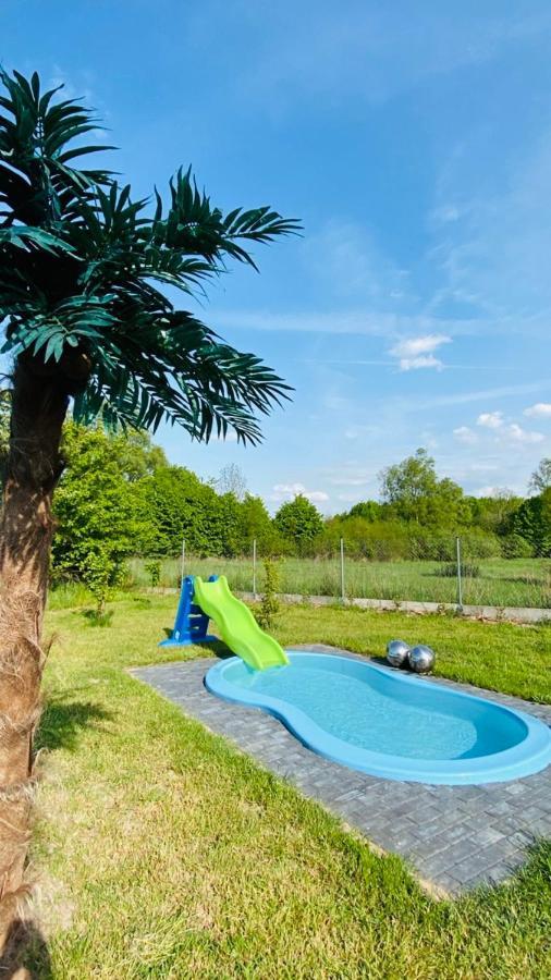 Domki Black Pearl Mielno Basen Sauna Jacuzzi Buitenkant foto