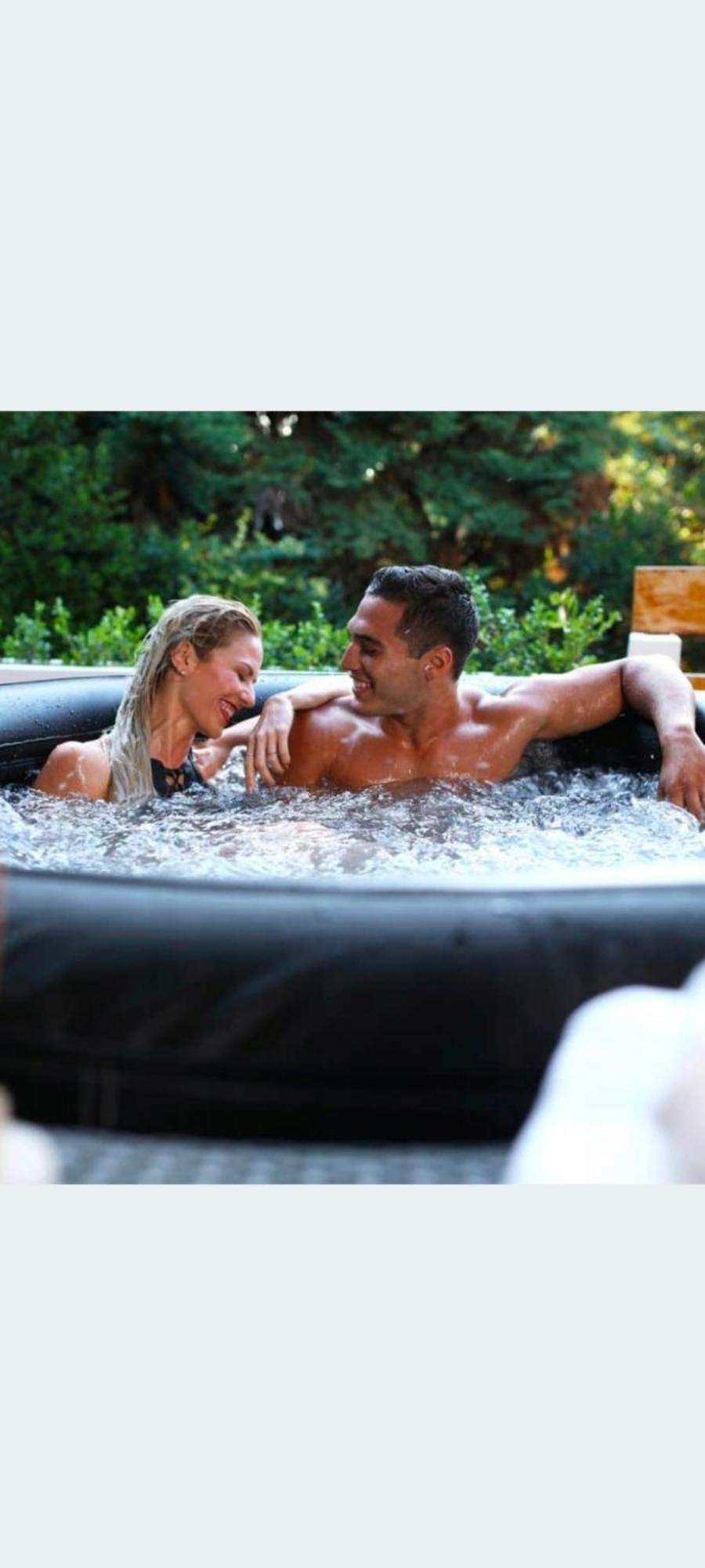 Domki Black Pearl Mielno Basen Sauna Jacuzzi Buitenkant foto